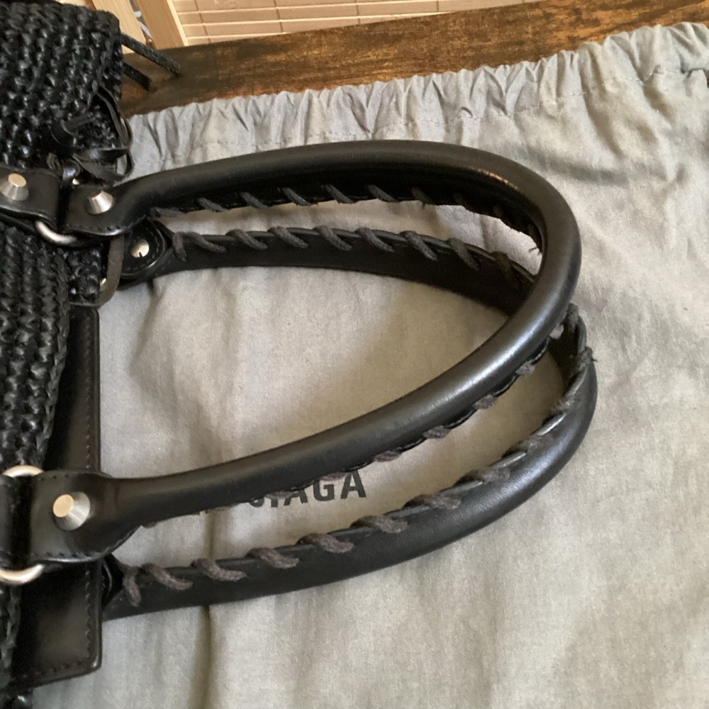 Balenciaga Raffia Panier Small Tote bag - Picture 8 of 13